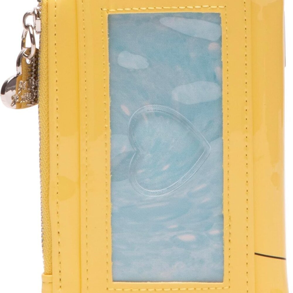 Bifold Wallet Womens PU Nylon Compact Card Slots Snap Closure Stylish - Picture 3 of 5